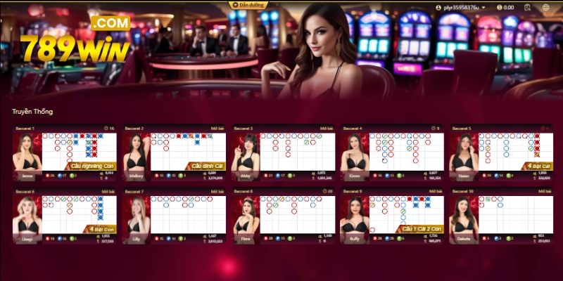 789WIN Live casino 789 WIN mang đến trò chơi cá cược đẳng cấp