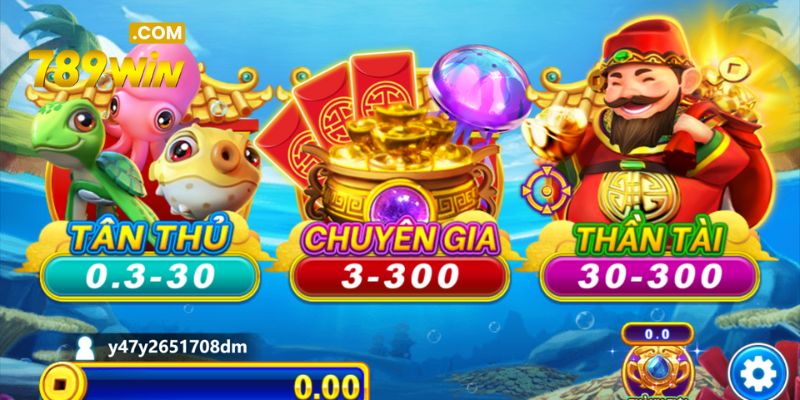 Bắn cá 789WIN - Mở khoá level súng, hạ gục boss siêu nhanh Bắn cá thần tài chắc chắn sẽ mang đến cho bạn trải nghiệm thú vị