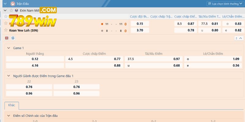 Tìm hiểu thông tin về cầu lông tại nhà cái 789WIN