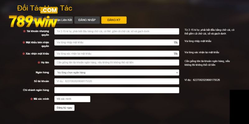 Đại Lý 789WIN – Nhận Hoa Hồng Mỗi Ngày, Đăng Ký Dễ Dàng Các bước đăng ký đại lý 789WIN nhanh chóng