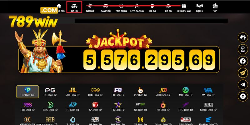Slots 789WIN – Bắt Trọn Khoảnh Khắc Nổ Hũ Cực Đã Bạn nhanh tay di chuyển đến giao diện để chọn danh mục nổ hũ