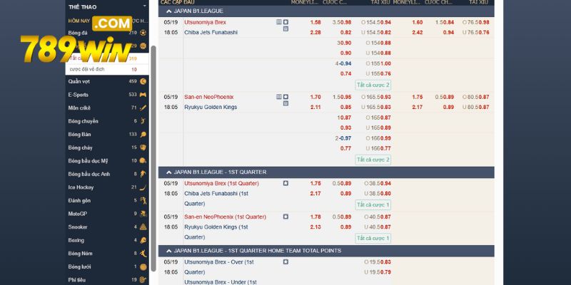 Thể Thao 789WIN – Trực tiếp mọi trận cầu, bắt trọn từng khoảnh khắc Bóng rổ là bộ môn nhận được sự quan tâm hàng đầu
